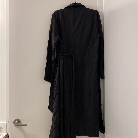 DollsKill Black Trench Coat - Picture 8 of 8